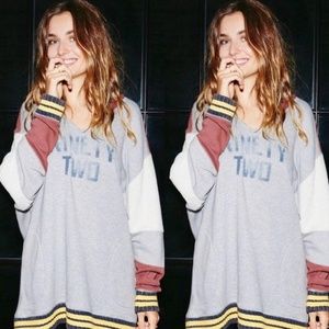 Rare Free People Naomi Ninety Two Pullover